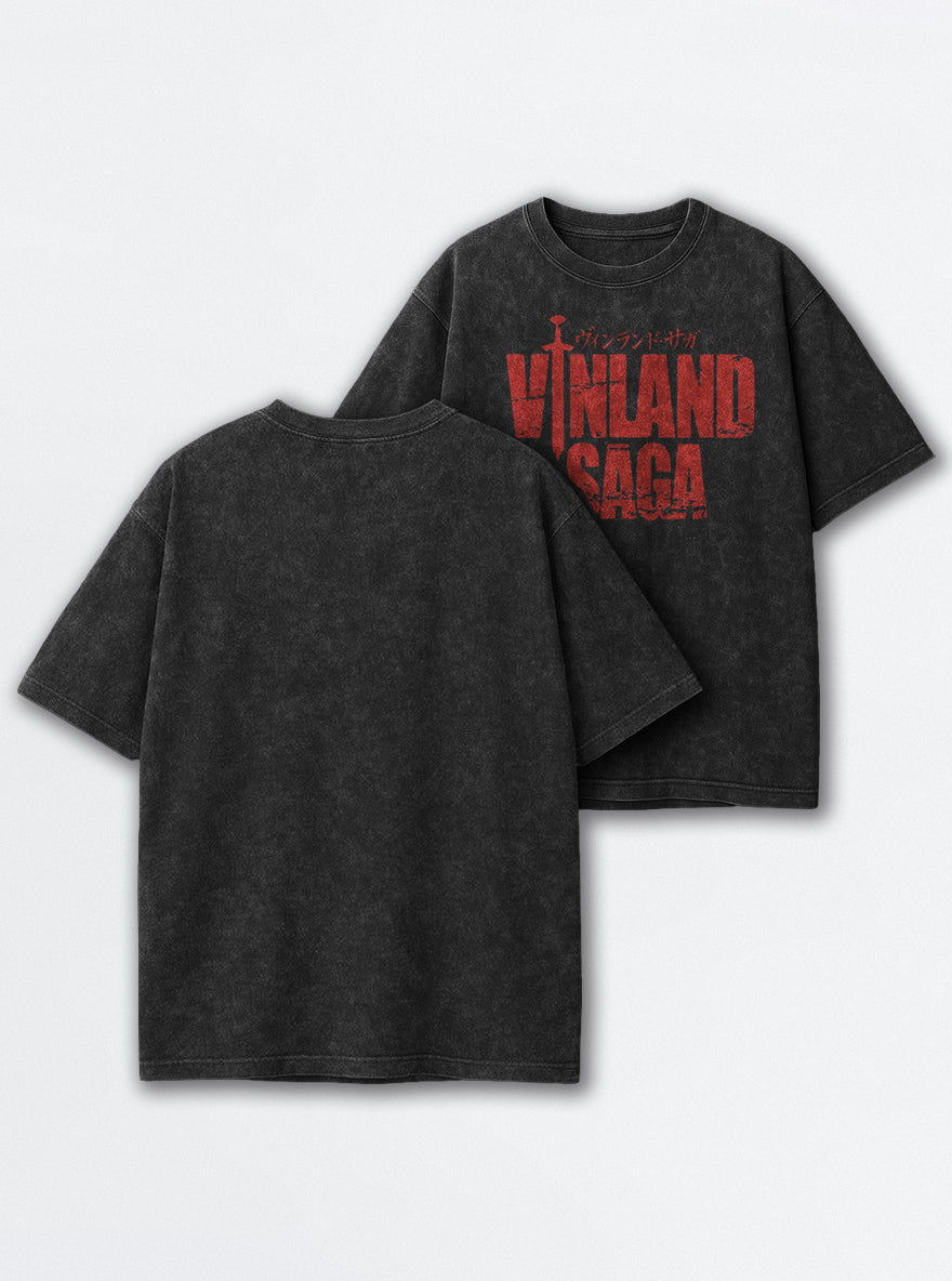 Red Sword Logo – T-Shirt – mockup | Vinland Saga