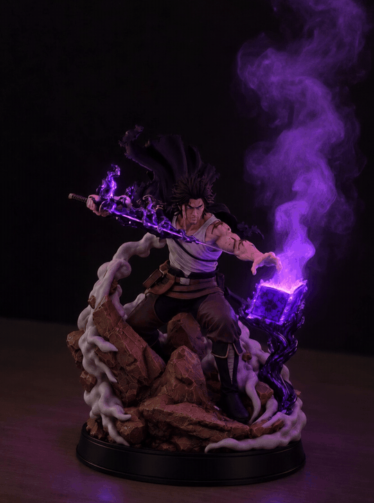Yami Sukehiro Dark Magic Mist Diffuser Figure – mist running (animated) | Black Clover