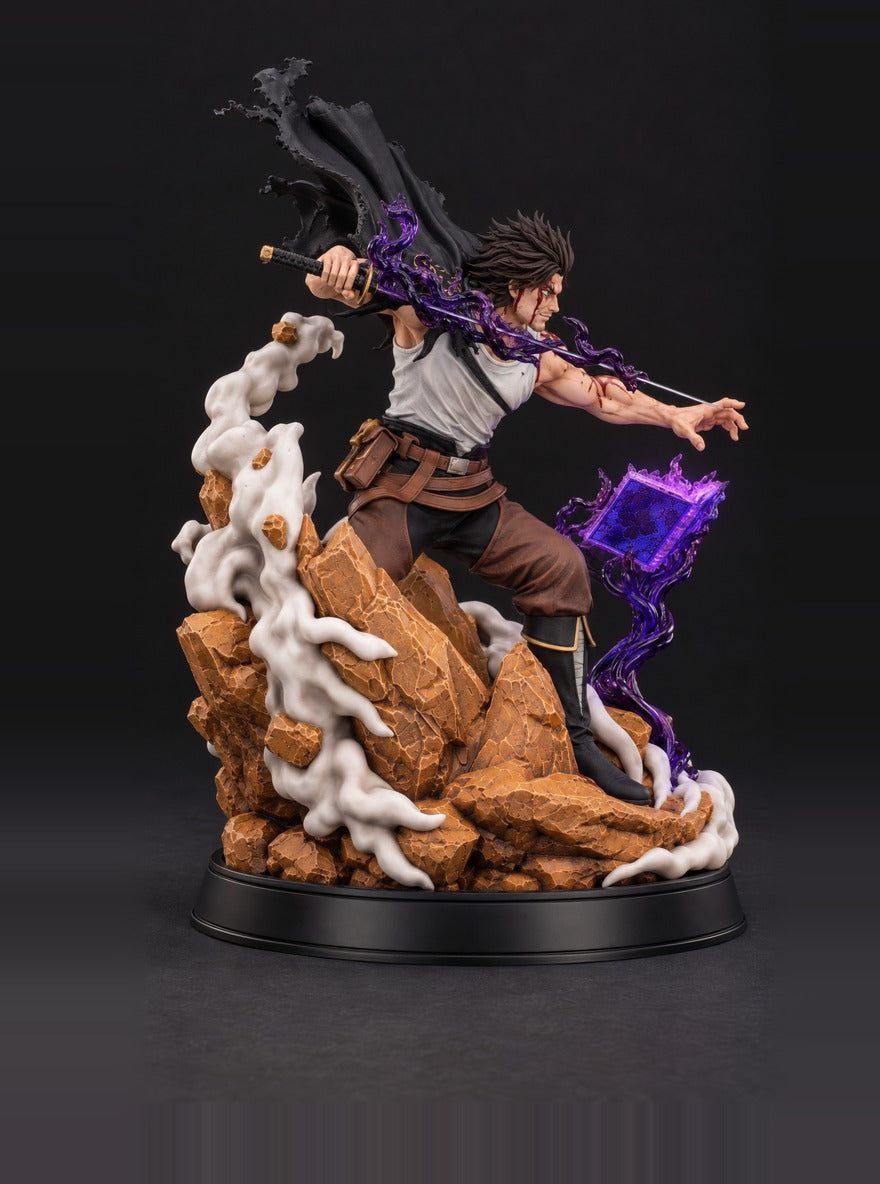 Yami Sukehiro Dark Magic Mist Diffuser Figure – left side view | Black Clover