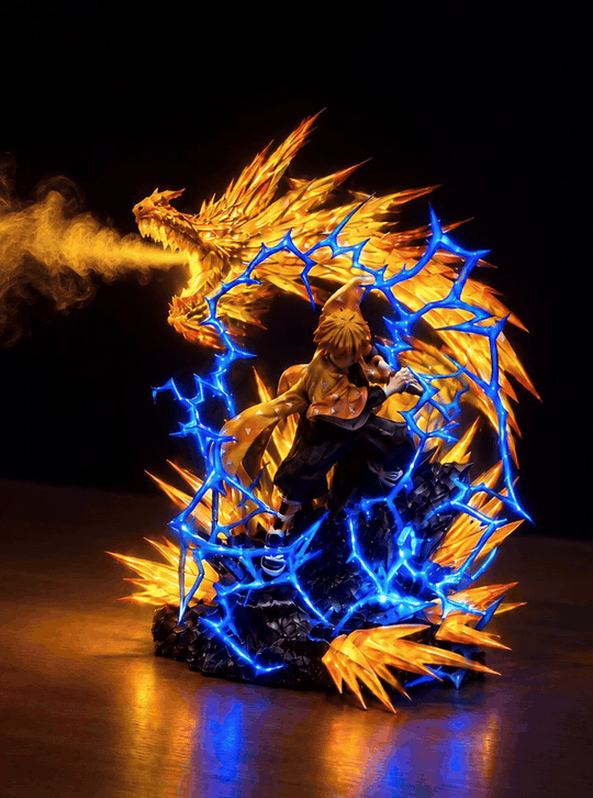 Zenitsu Thunder Dragon Mist Diffuser Figure – mist running (animated) | Demon Slayer