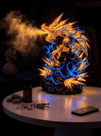 Zenitsu Thunder Dragon Mist Diffuser Figure – mist in a dark room (animated) | Demon Slayer