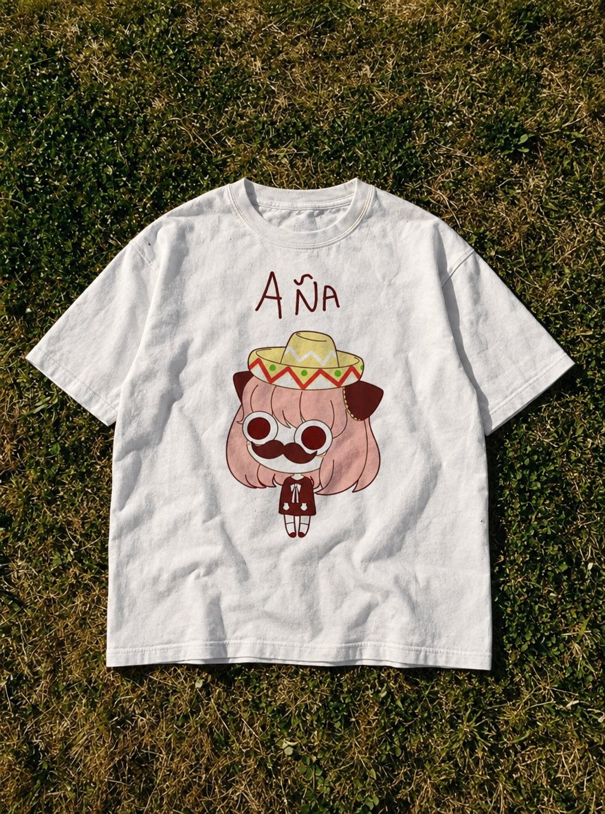 A A – White Tee – flat-lay | Meme Tees