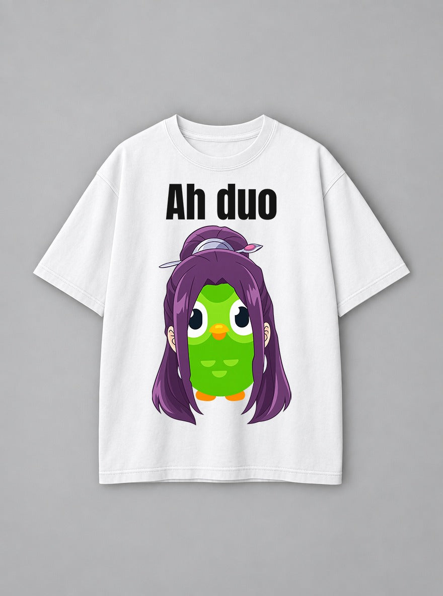 Ah Duo – White Tee – mockup | Apothecary Diaries