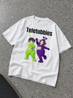 Apothecary Teletubbies – White Tee – flat-lay | Apothecary Diaries