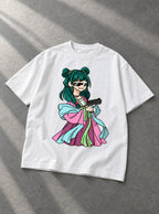 Deal With It Maomao – White Tee – flat-lay | Apothecary Diaries