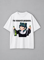 For Research Purposes – White Tee – mockup | Apothecary Diaries
