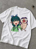Frog Thumb – White Tee – flat-lay | Apothecary Diaries
