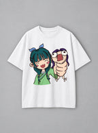 Frog Thumb – White Tee – mockup | Apothecary Diaries
