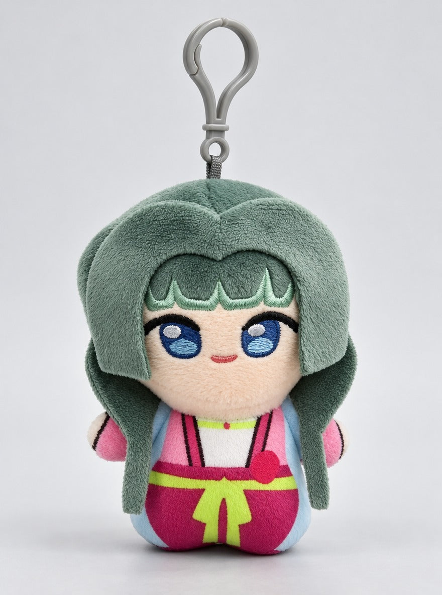 Jinshi & Maomao Plush Keychains – Maomao – Pink Dress – plushie | Apothecary Diaries