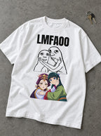LMFAOO – White Tee – flat-lay | Apothecary Diaries