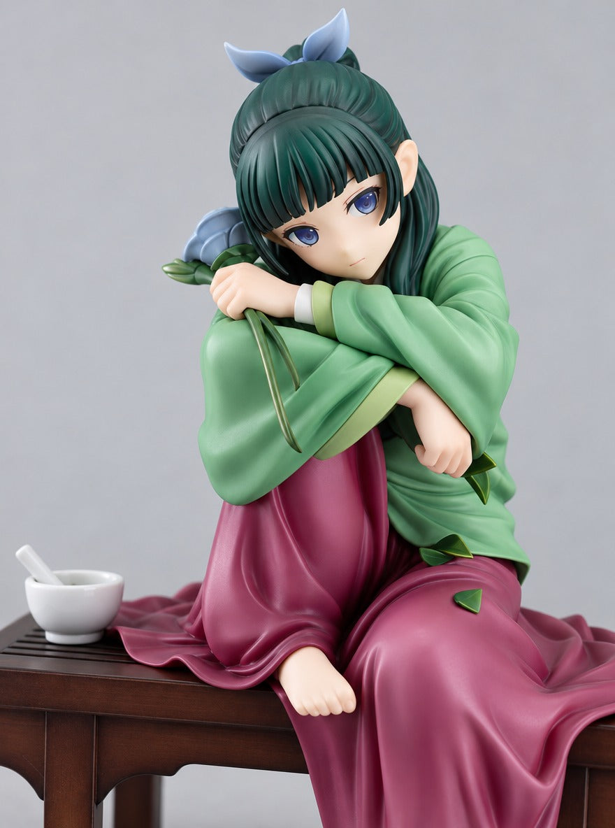 Maomao Bench Figure – close-up | Apothecary Diaries