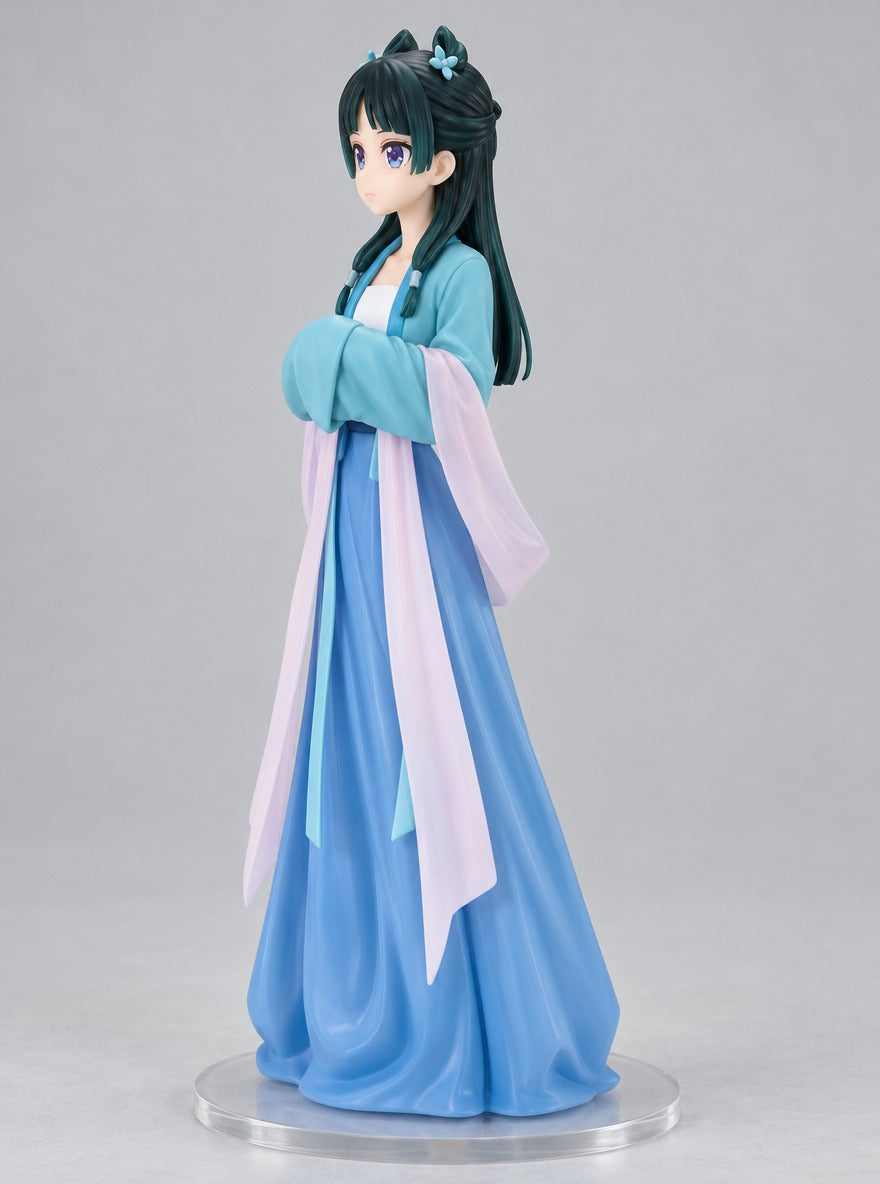 Maomao Blue Hanfu Figure – left side view | Apothecary Diaries