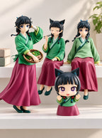 Maomao Figure Set (4 Figures) – set of 4 on a display shelf | Apothecary Diaries