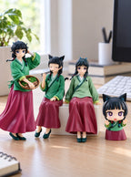 Maomao Figure Set (4 Figures) – set of 4 on a desk | Apothecary Diaries