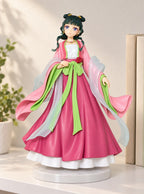 Maomao Pink Hanfu Figure – on a display shelf | Apothecary Diaries