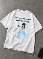 The Apothecary and the Frog – White Tee – flat-lay | Apothecary Diaries