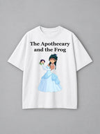 The Apothecary and the Frog – White Tee – mockup | Apothecary Diaries