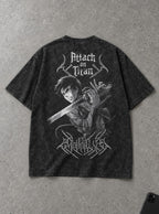 Eren Blade – T-Shirt – flat-lay | Attack on Titan