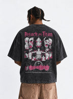 The Rumbling – T-Shirt – model shot | Attack on Titan