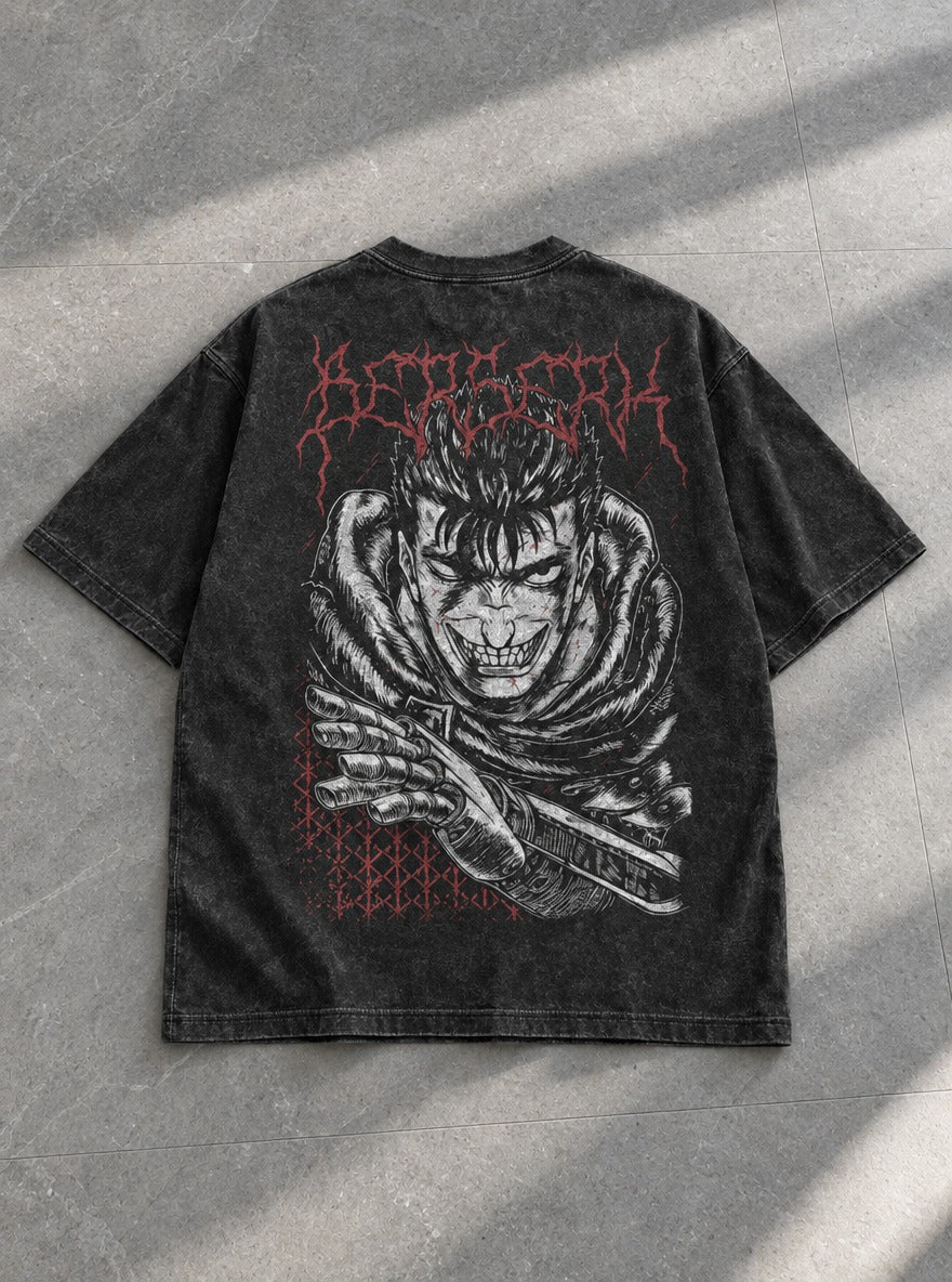 Berserk Thorn Title – T-Shirt – flat-lay | Berserk