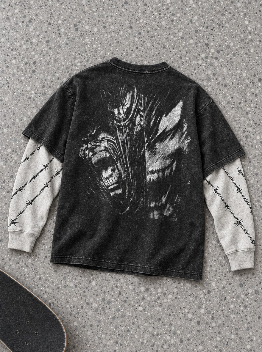 Berserker Howl – Double Sleeves – flat-lay | Berserk