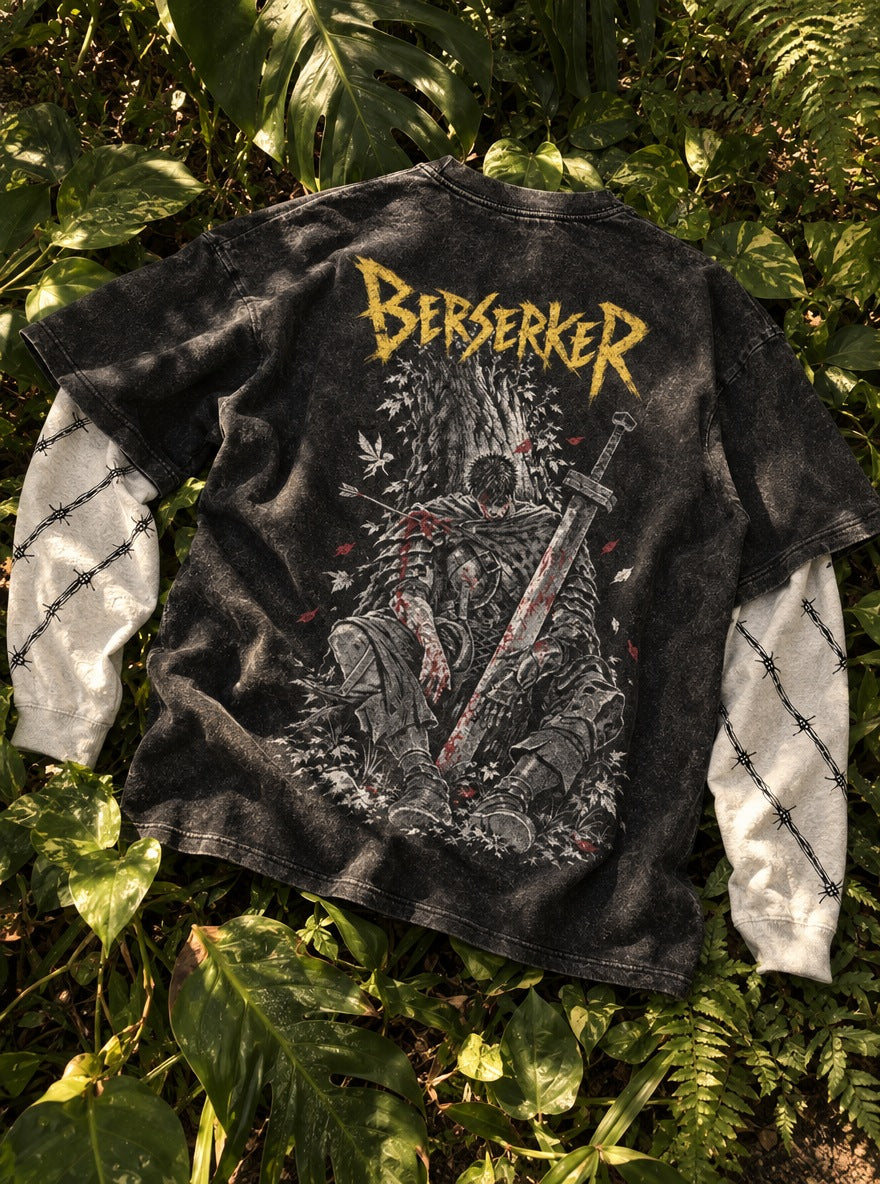 Berserker Yellow Title – Double Sleeves – flat-lay | Berserk