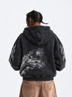 Behelit Grasp – Hoodie – model shot | Berserk