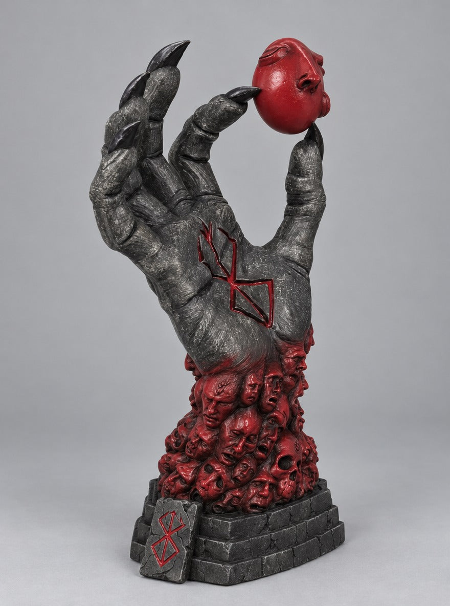 Demon Hand and Behelit Statue – left side view | Berserk