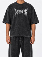 White Metal Logo – T-Shirt – model shot | Berserk