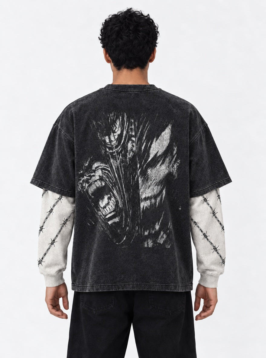 Berserker Howl – Double Sleeves – model shot | Berserk