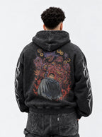 Guts Demon Swarm – Hoodie – model shot | Berserk