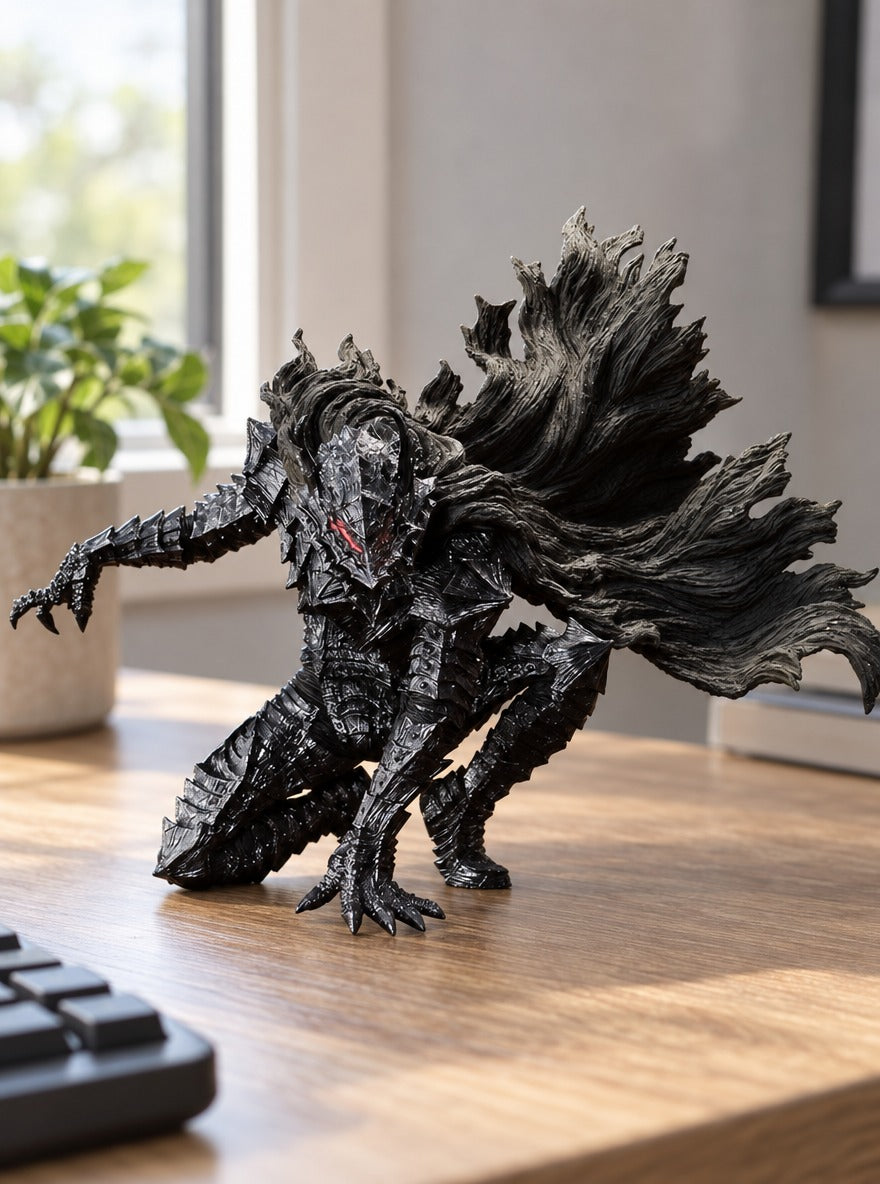Guts Beast of Darkness Figure – on a desk | Berserk