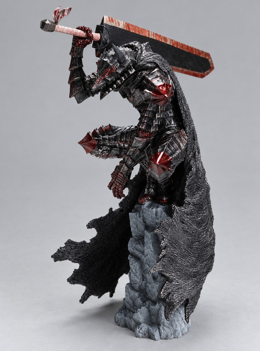 Guts Berserker Armor Figure – right side view | Berserk