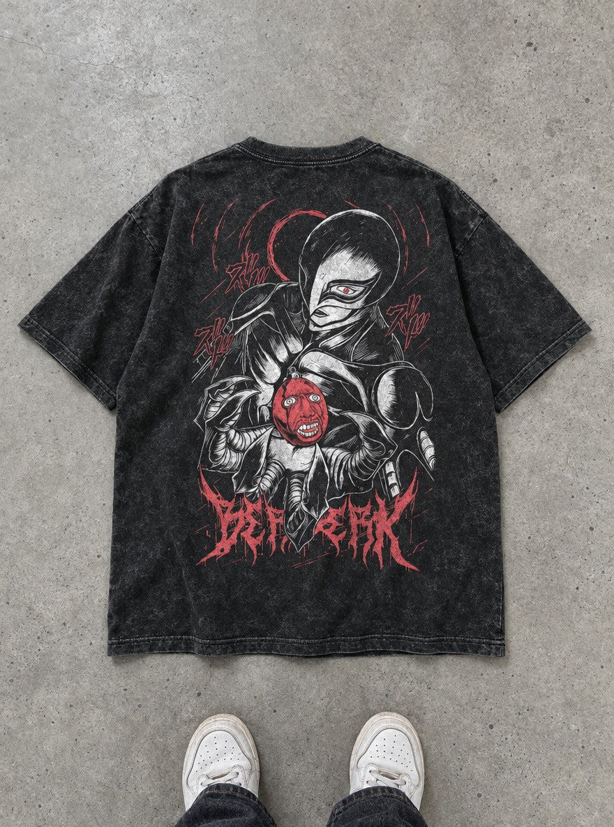 Hawk Helm Behelit – T-Shirt – flat-lay | Berserk