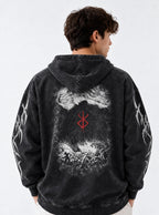 Griffith Guts Mirror – Hoodie – model shot | Berserk