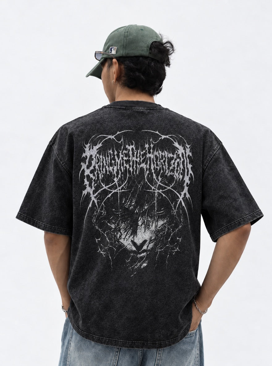 Deathcore Guts – T-Shirt – model shot | Berserk