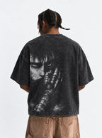 Iron Arm Guts – T-Shirt – model shot | Berserk