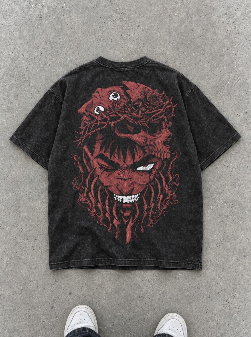 Thorn Crown Guts – T-Shirt – flat-lay | Berserk
