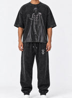 Berserker Armor Tee & Joggers Combo – Caped Femto – model shot | Berserk