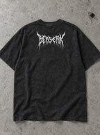 White Metal Logo – T-Shirt – flat-lay | Berserk