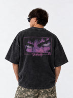 Purple Glare Guts – T-Shirt – model shot | Berserk