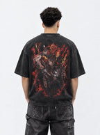 Blazing Guts – T-Shirt – model shot | Berserk
