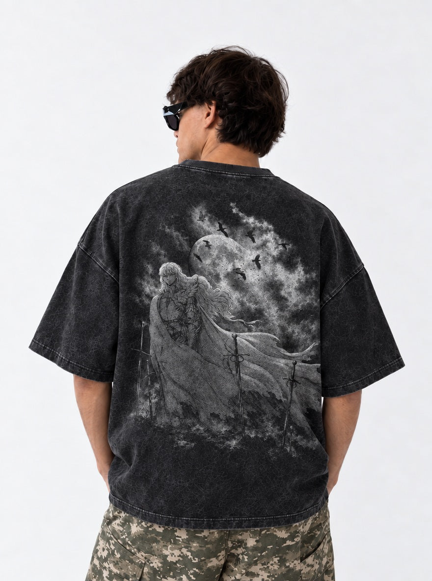 Moonlit Griffith – T-Shirt – model shot | Berserk