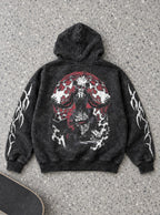 Asta Anti-Magic – Hoodie – flat-lay | Black Clover