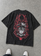 Asta Devil Eye – T-Shirt – flat-lay | Black Clover