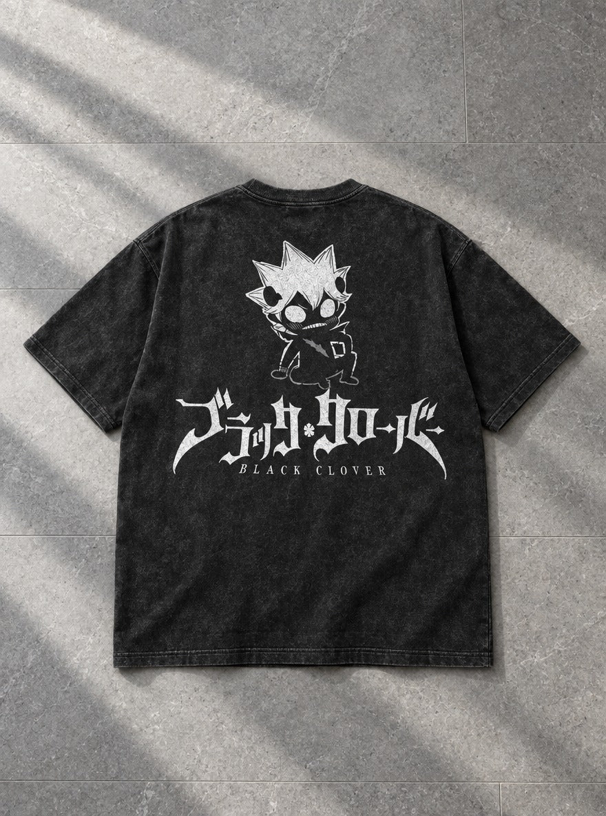 Mini Asta – T-Shirt – flat-lay | Black Clover