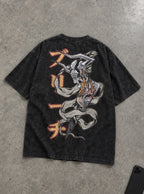 Ichigo Zangetsu Wrap – T-Shirt – flat-lay | Bleach