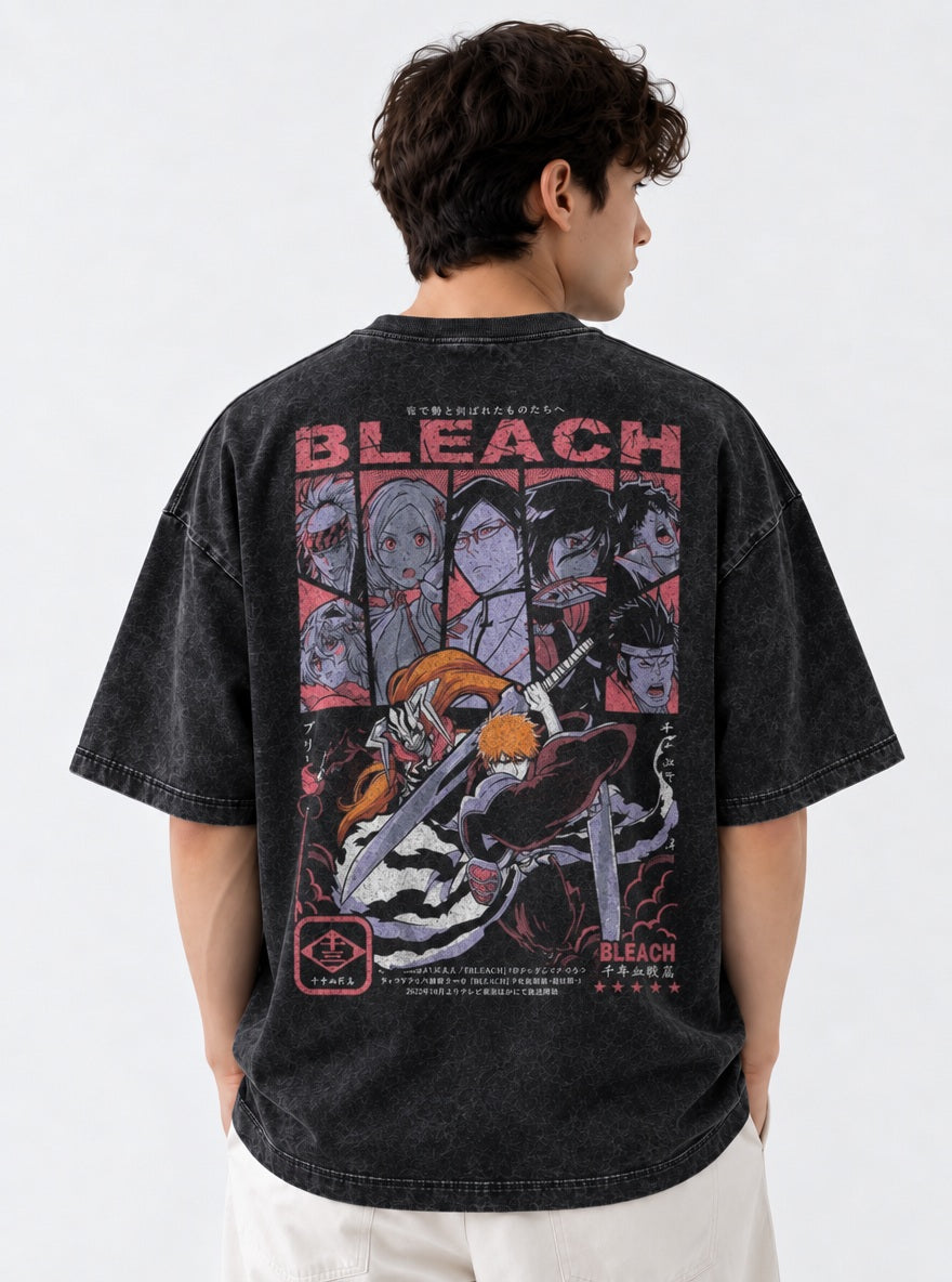 Ichigo & Allies – T-Shirt – model shot | Bleach