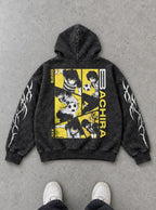 Comic Surge – Hoodie – flat-lay | Blue Lock