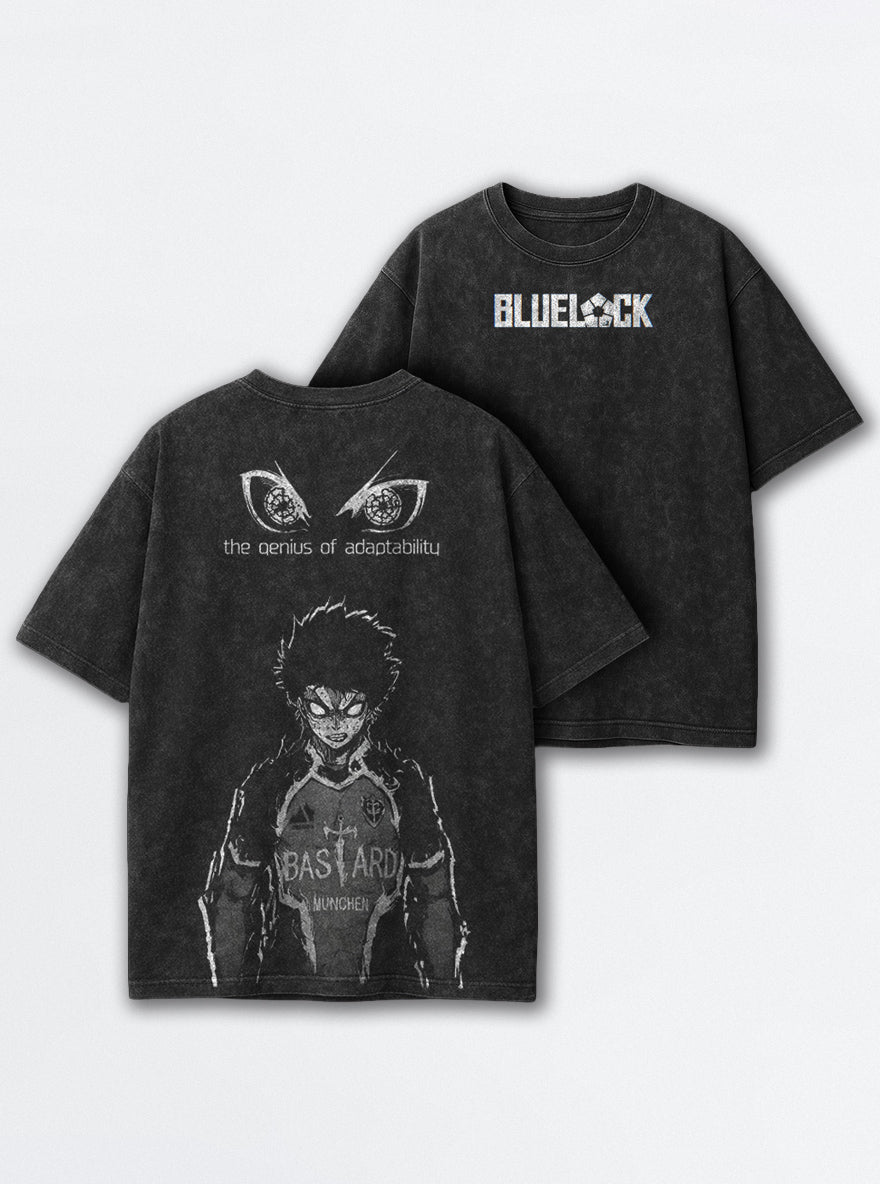 Cross Emblem – T-Shirt – mockup | Blue Lock